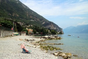 lago di garda spiaggia della fontanella