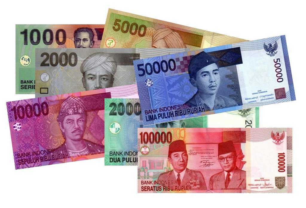 banconote di rupie indonesiane