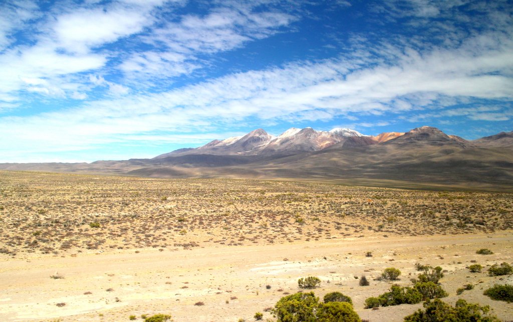 Lo spettacolare deserto tra a Arequipa e Puno