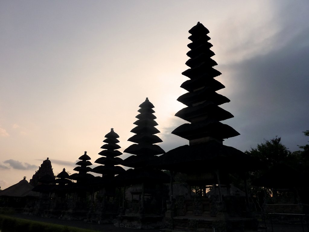 Le pagode del Pura Taman Ayun