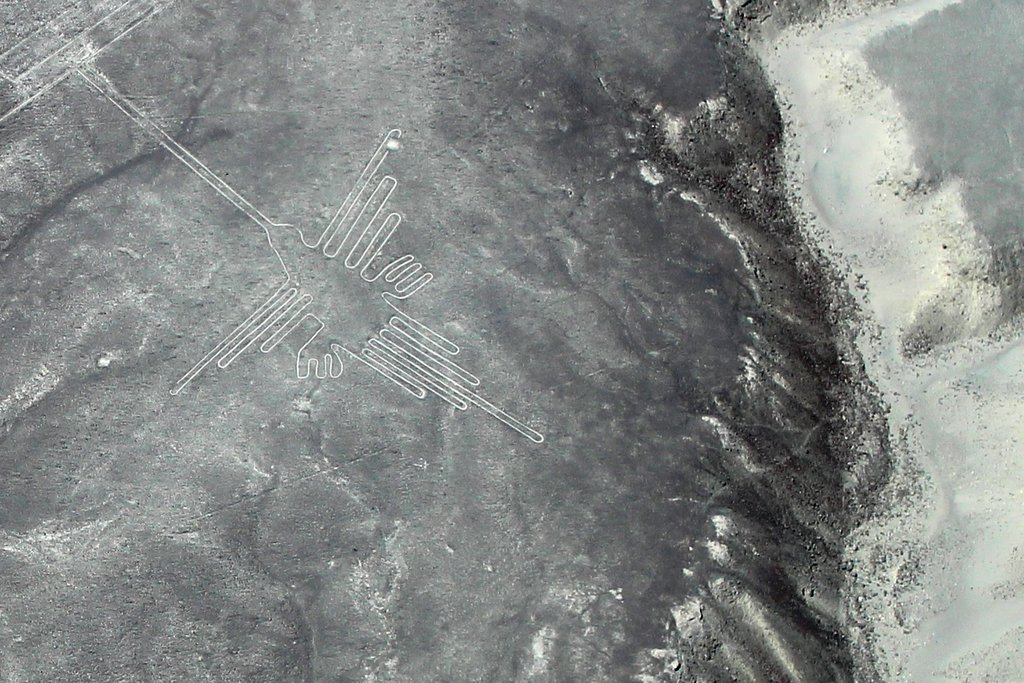 Linee di Nazca. Il colibrì