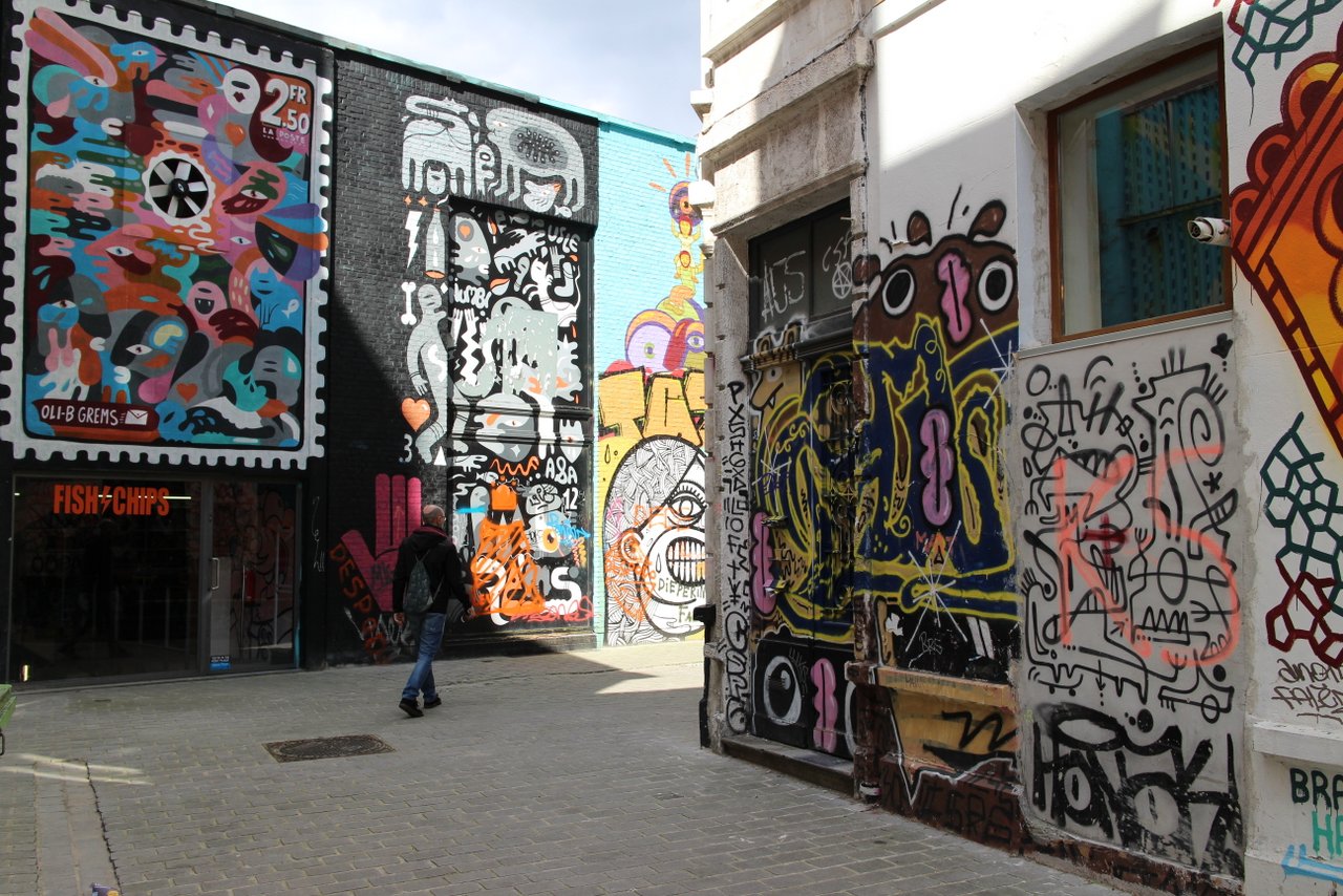 graffiti di anversa e street art