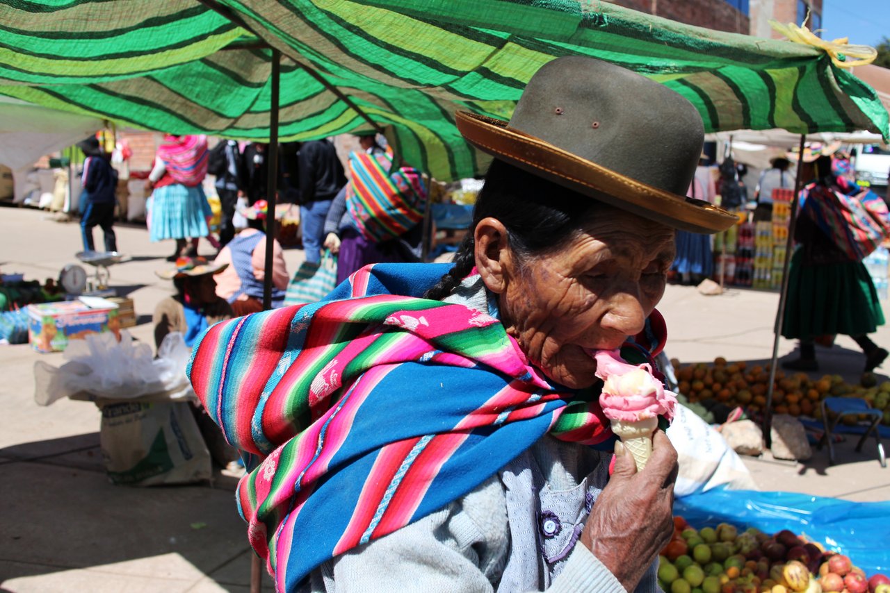 lago titicaca fai da te: il mercato di capachica