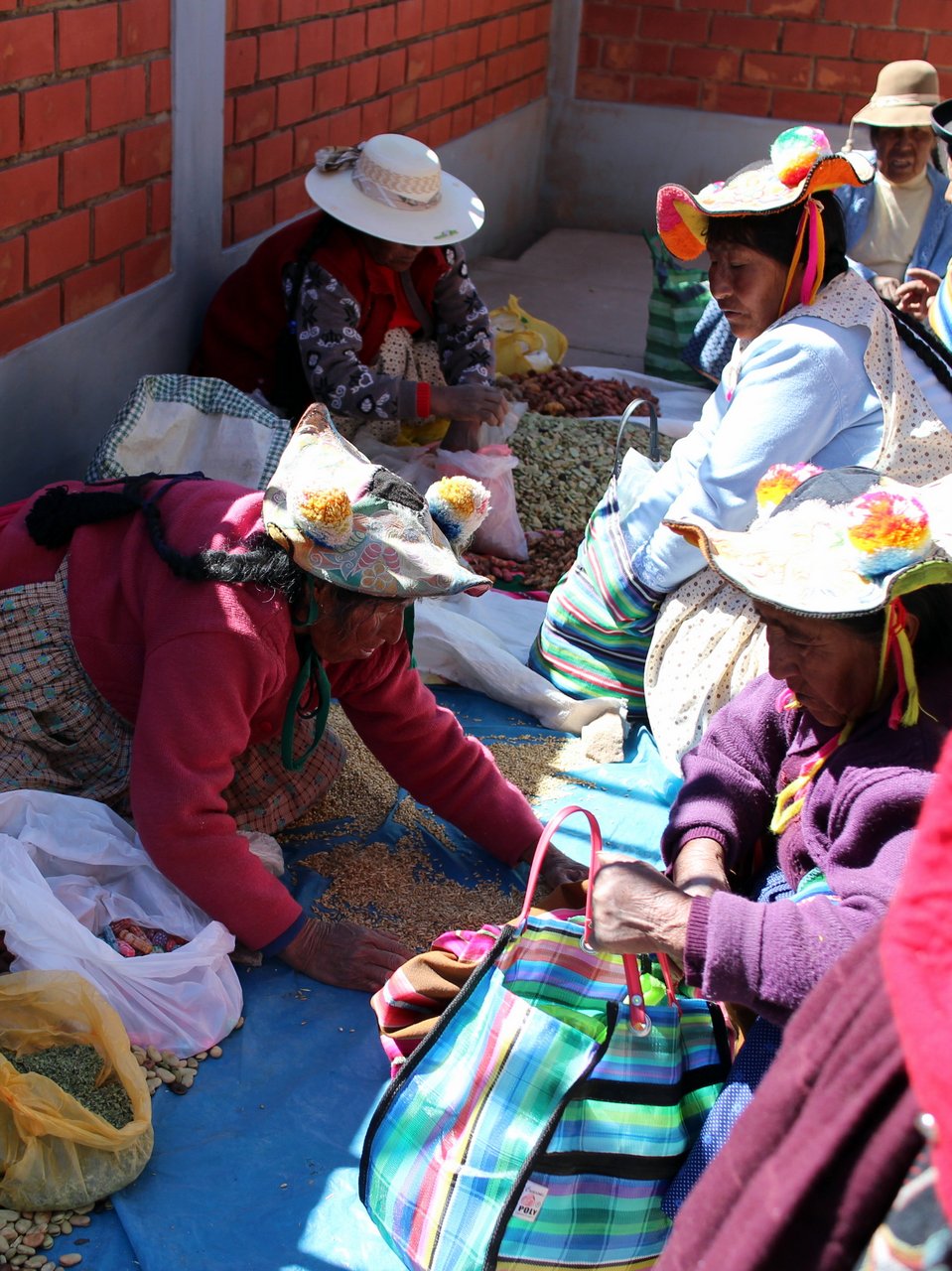 lago titicaca fai da te: il mercato di capachica