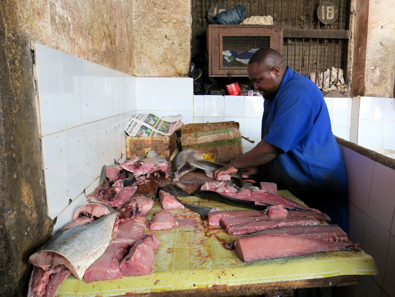 il mercato di zanzibar