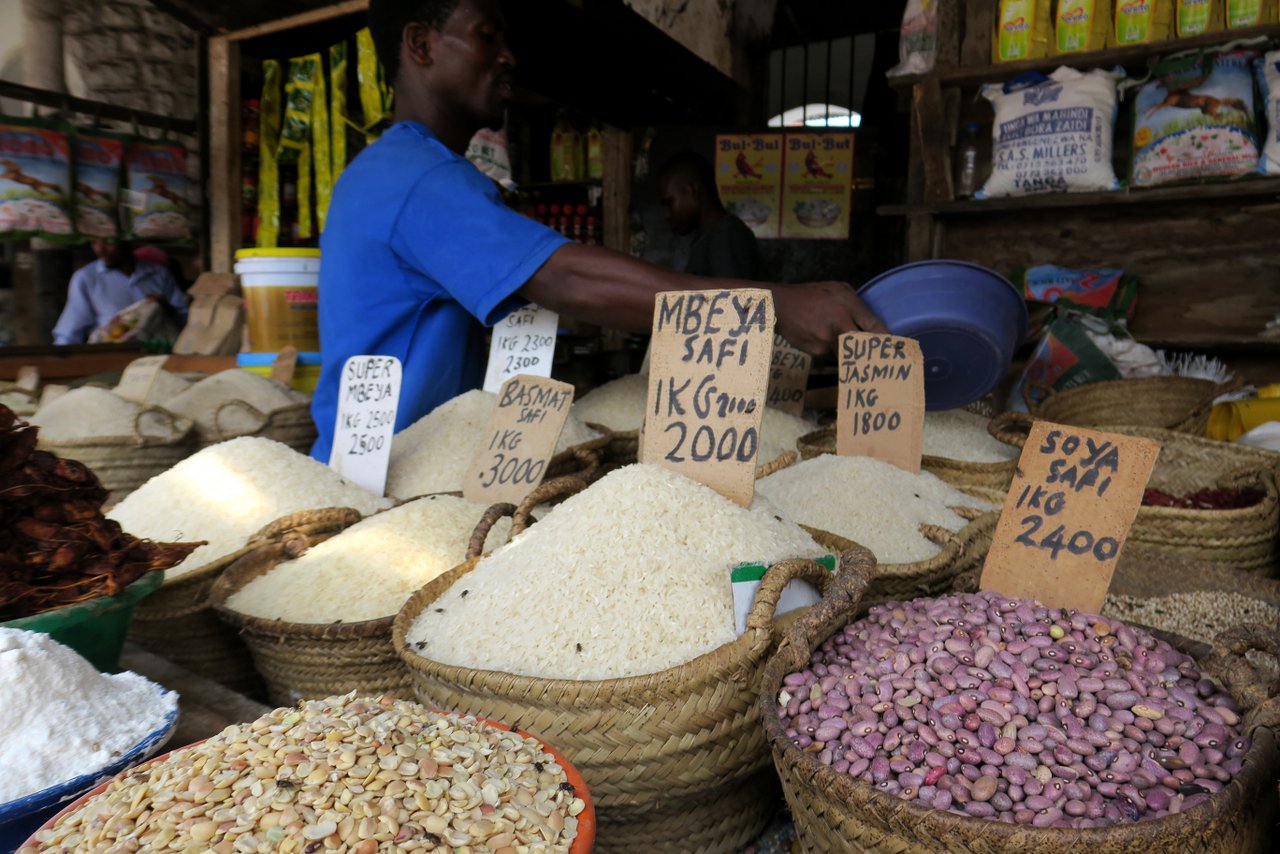 il mercato di zanzibar