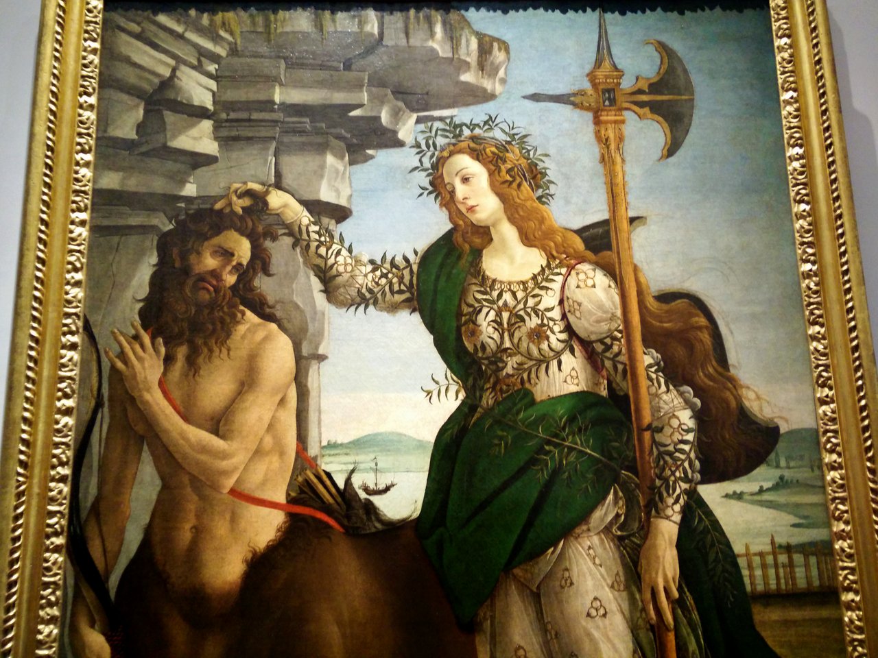 due giorni a firenze: "Pallade e il centauro" di Botticelli