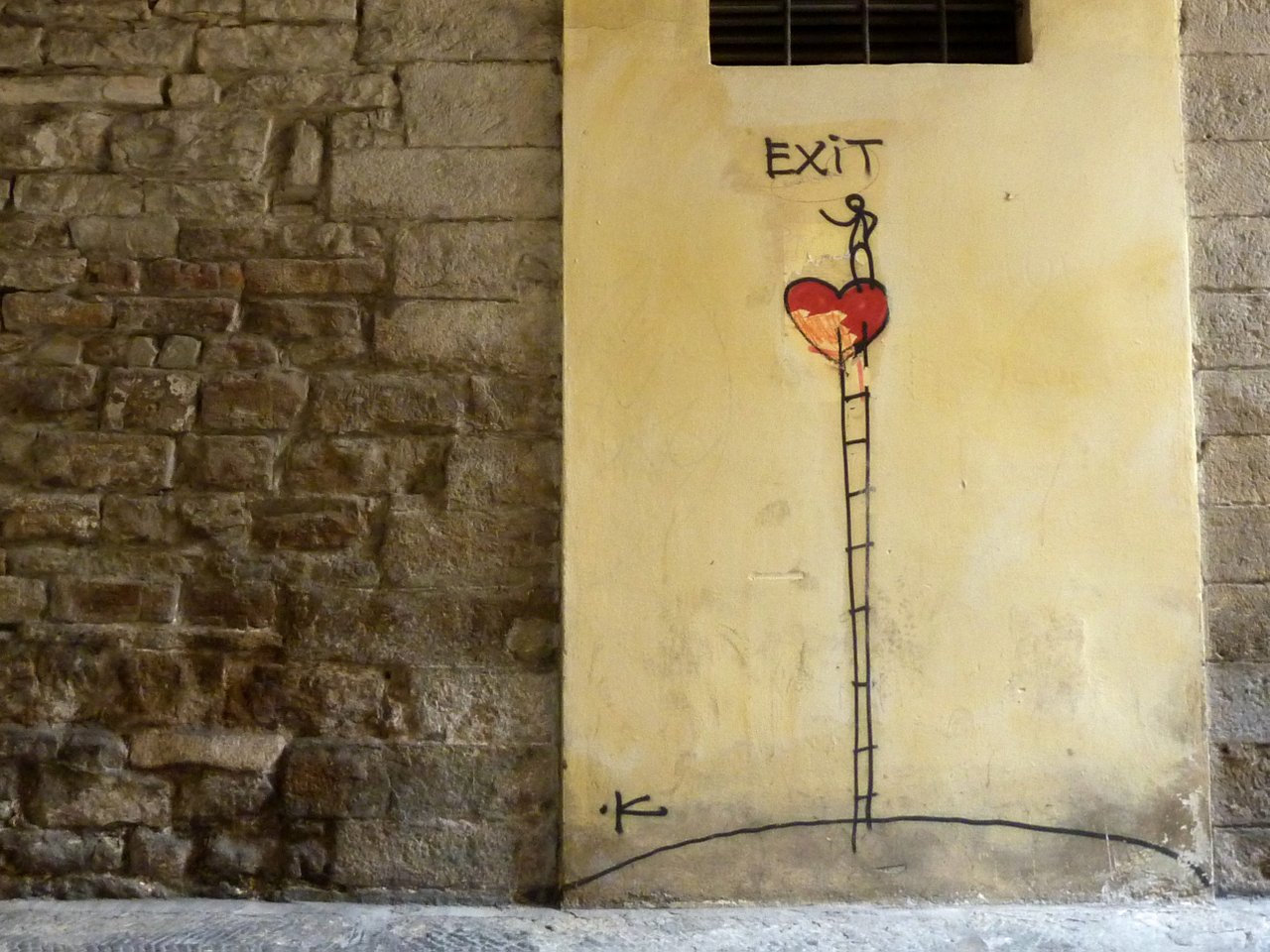 due giorni a firenze: street art a firenze Exit Enter