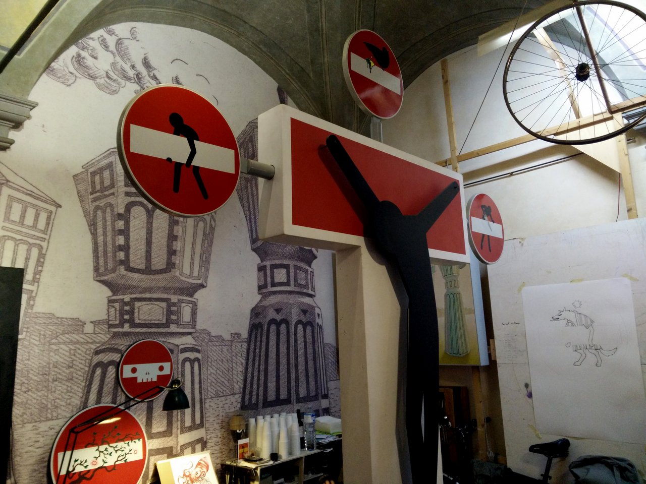 due giorni a firenze: street art a firenze Clet