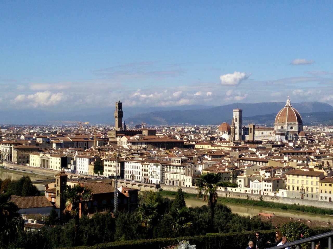 due giorni a firenze: Il panorama da Piazzale Michelangelo