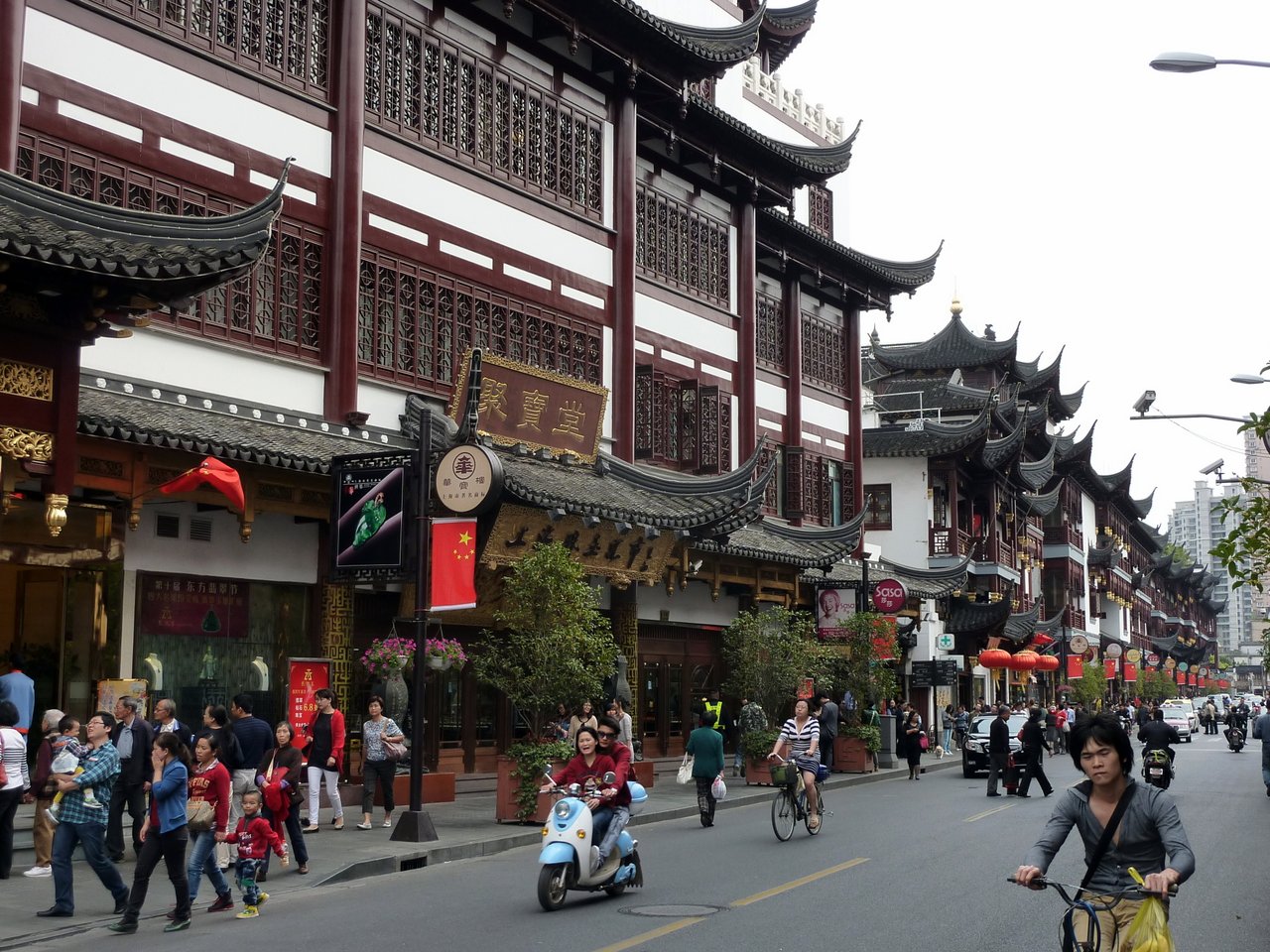 itinerario di quatto settimane in cina: Shanghai