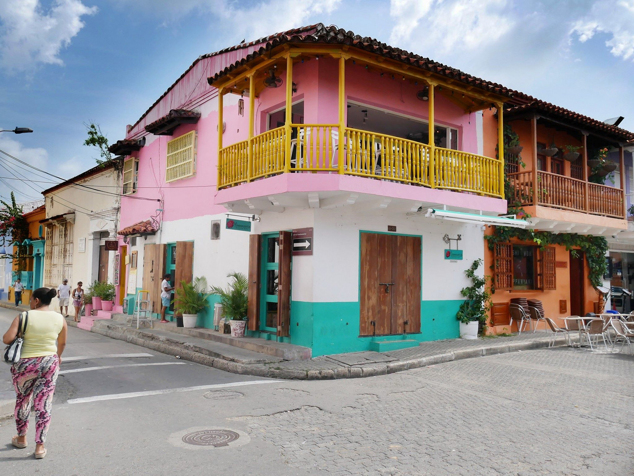 itinerario di tre settimane in colombia: Il quartiere Getsemani a Cartagena