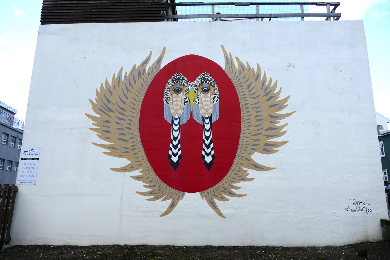 reykjavik in un giorno - street art
