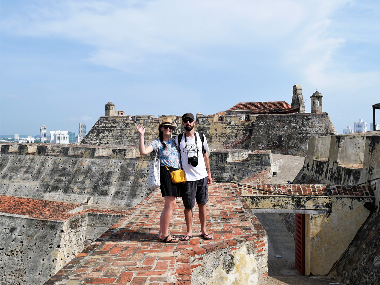 cartagena colombia: al castillo di san felipe