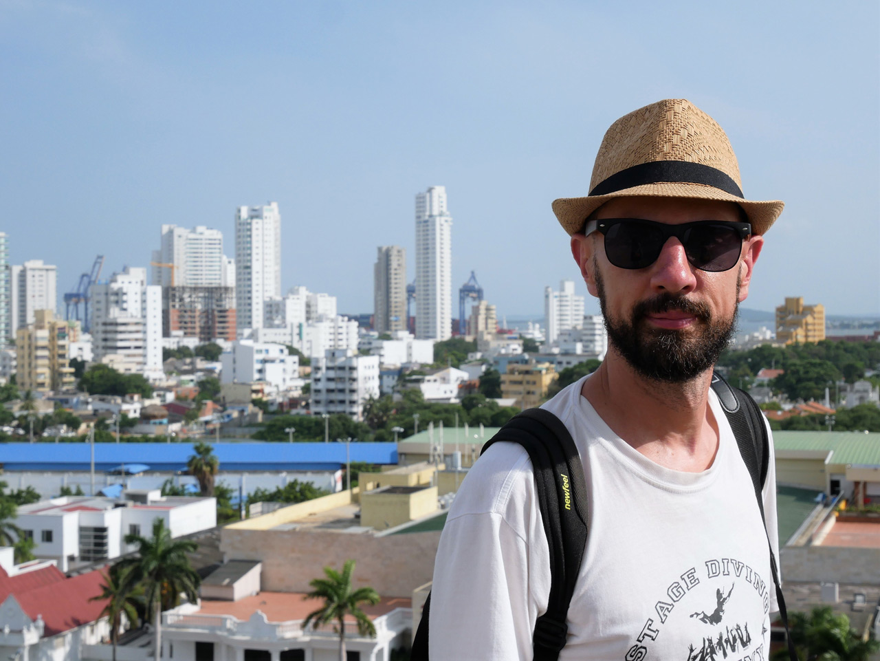 cartagena colombia: vista dal castillo