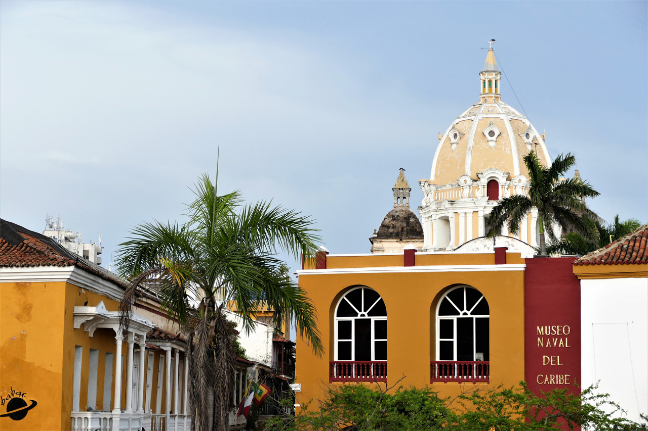 cartagena colombia: vista della città vecchia