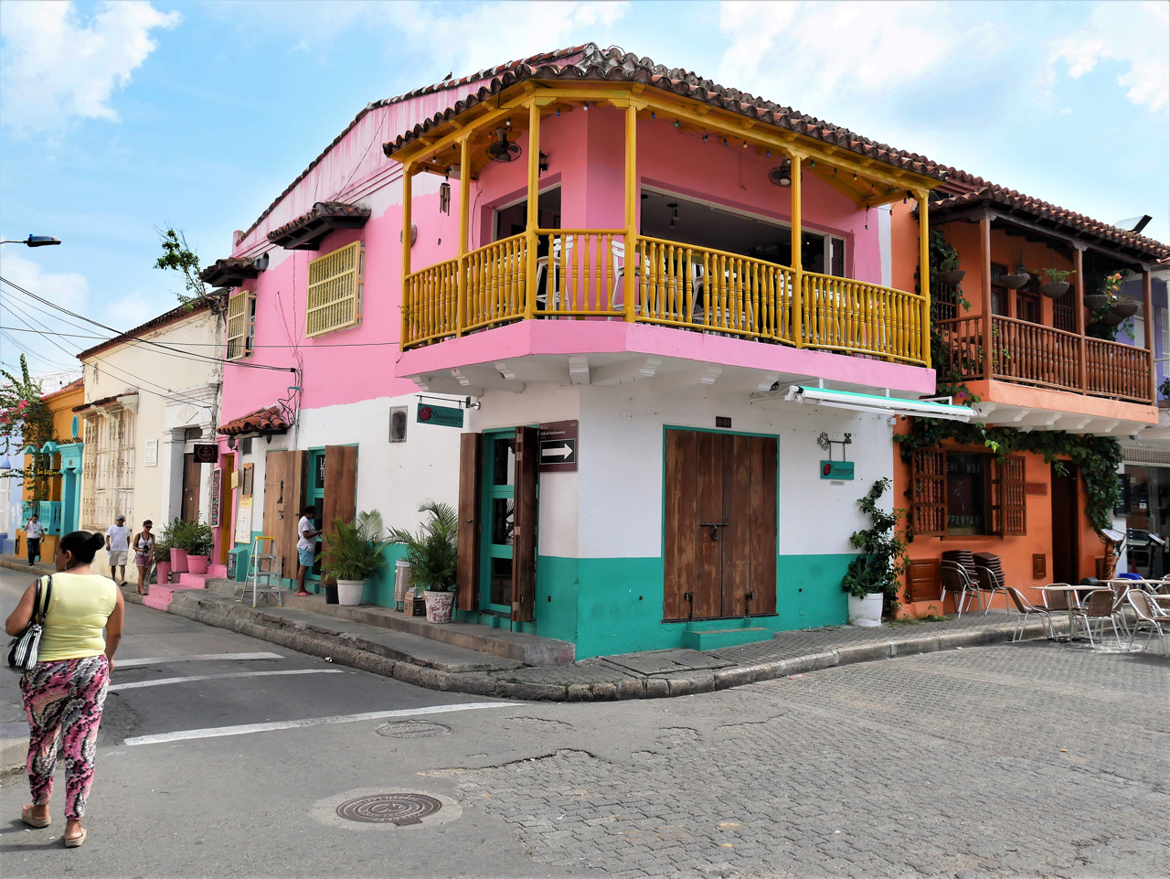 cartagena colombia: casa di getsemani