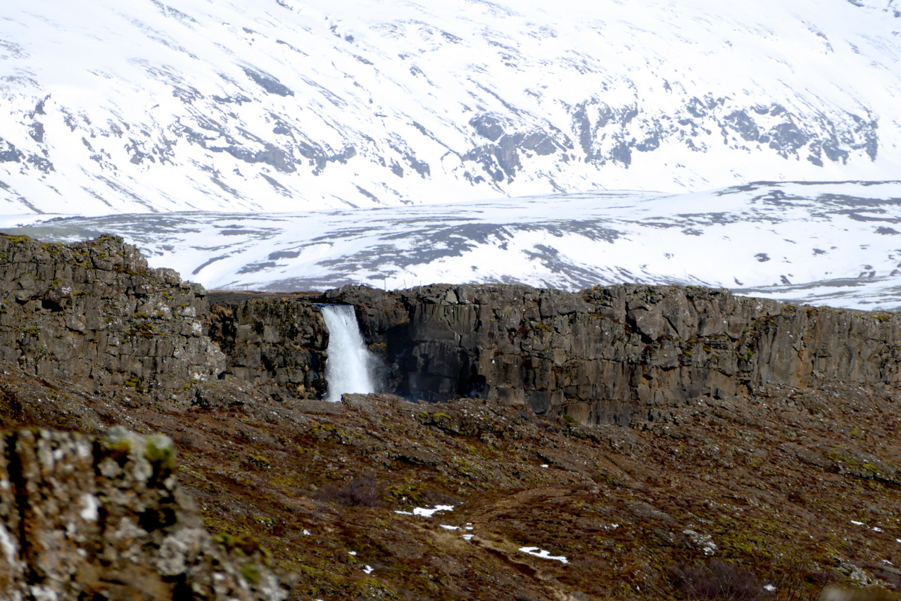 islanda golden circle: cascata