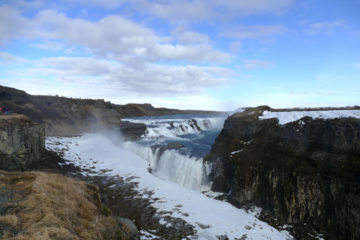 islanda golden circle: La cascata di Gullfoss