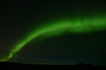 islanda golden circle: aurora boreale