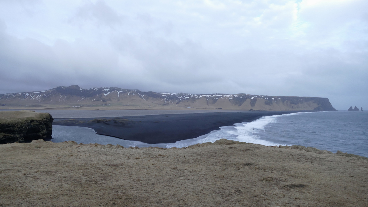 islanda del sud: spiaggia nera di Reynisfjara 