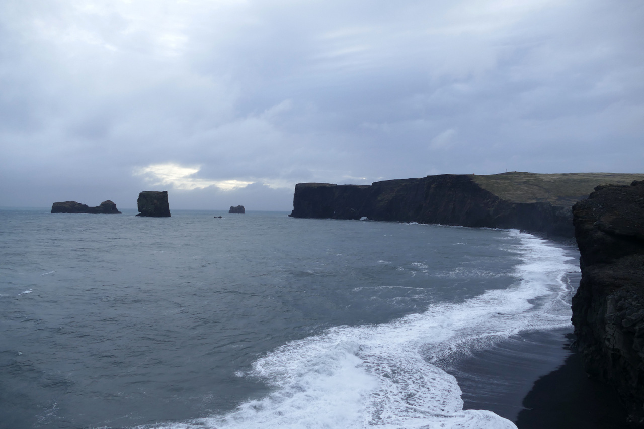 islanda del sud: scogliera di Dyrhólaey 