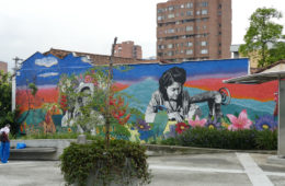 Street art a Medellin: El Poie, Raronica